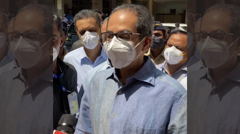 CM warns about another strict lockdown if the COVID-19 cases rise in Maharashtra CM warns about another strict lockdown if the COVID-19 cases rise in Maharashtra