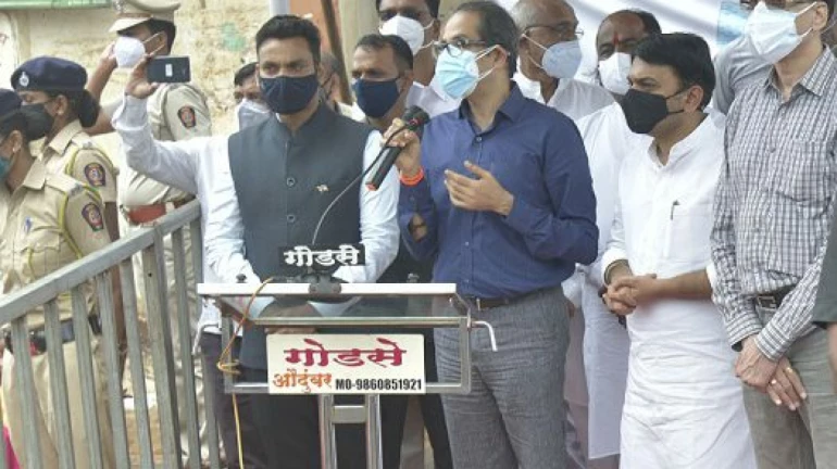 Maharashtra CM Uddhav Thackeray visits flood-hit Sangli