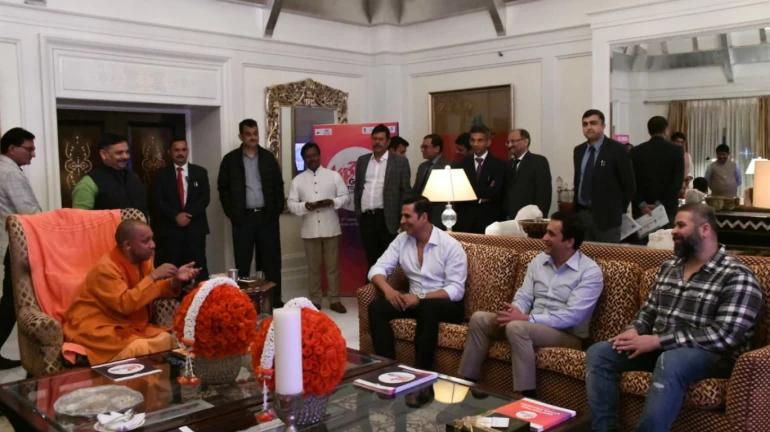 Yogi Adityanath's Mumbai roadshow: Here's How Bollywood & Political Parties React Yogi Adityanath's Mumbai roadshow: Here's How Bollywood & Political Parties React