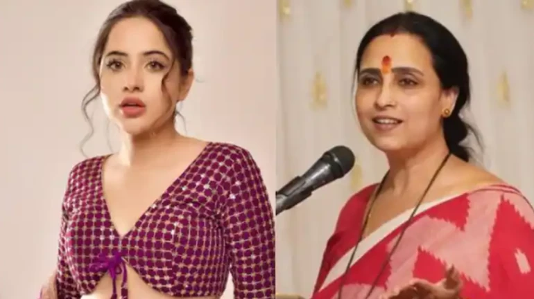 BJP leader Chitra Wagh files complaint against Urfi Javed BJP leader Chitra Wagh files complaint against Urfi Javed