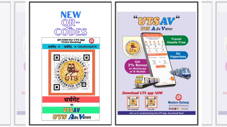 WR Launches 'UTSAV' Campaign To Promote UTS App in Marathi, Gujarati