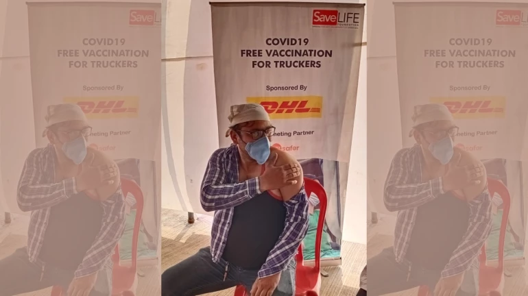 This NGO join hands with DHL Express to vaccinate Truck Drivers in Maharashtra