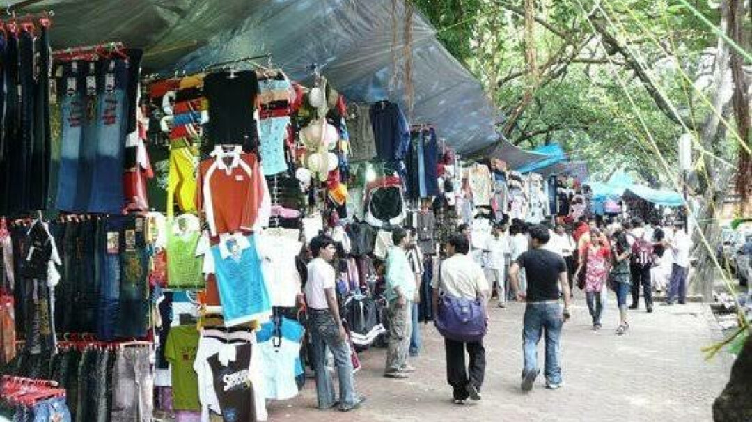 Shops at Mumbai's Fashion street reopen after the lockdown