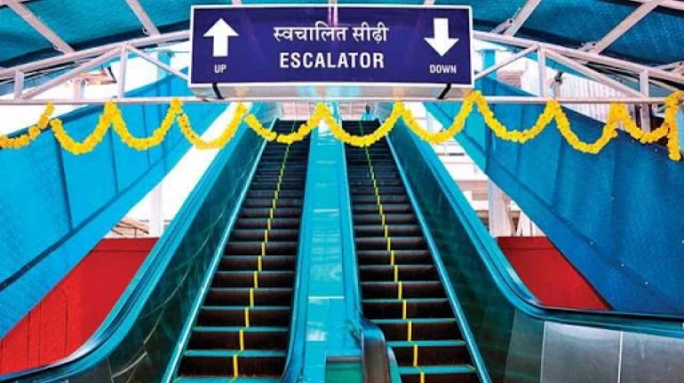 Railways to resume usage of escalators
