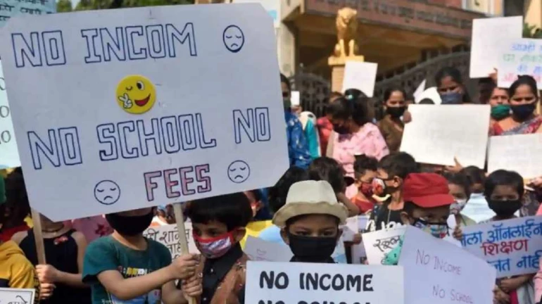 Mumbai: Parents protest inaction of government against private schools