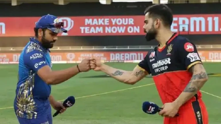 MI vs RCB : प्रथम सामना कधी, कुठे, केव्हा? जाणून घ्या! MI vs RCB : प्रथम सामना कधी, कुठे, केव्हा? जाणून घ्या!