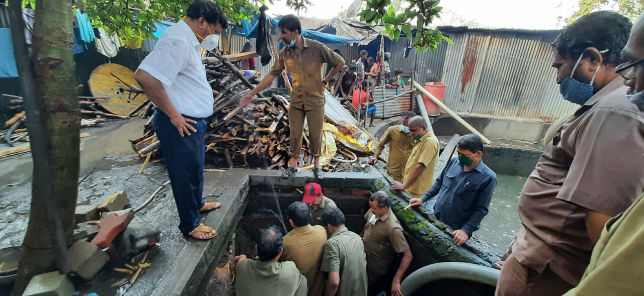 शिवडी परिसरात मोठी पाणी गळती रोखल्यानं कोट्यवधी लिटर पाण्याची बचत