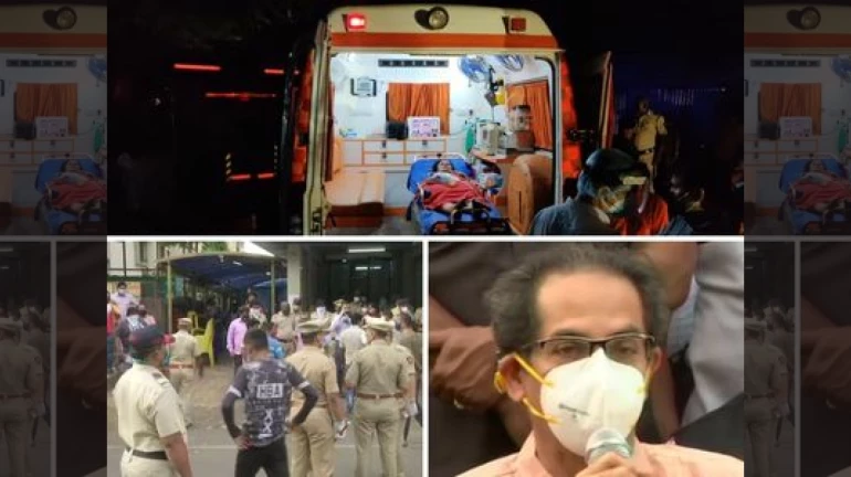 13 patients killed after fire breaks out at COVID-19 care center in Virar; CM orders enquiry
