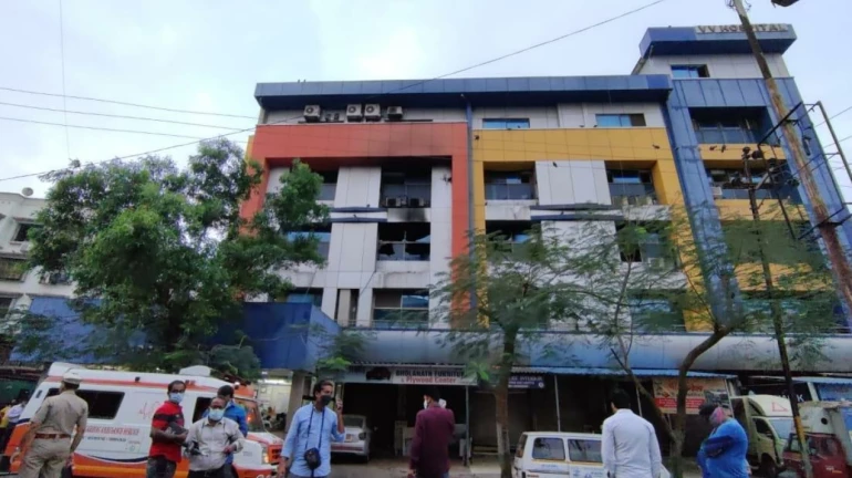 Virar Hospital Fire - पति की मौत की खबर सुनकर पत्नी ने भी तोड़ा दम