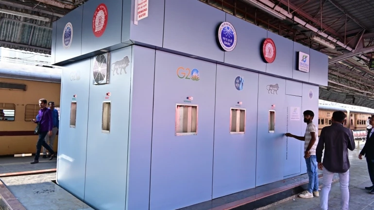 Mumbai Local News: 10 Water Purification Units Installed At CSMT, LTT, Dadar Stations Mumbai Local News: 10 Water Purification Units Installed At CSMT, LTT, Dadar Stations