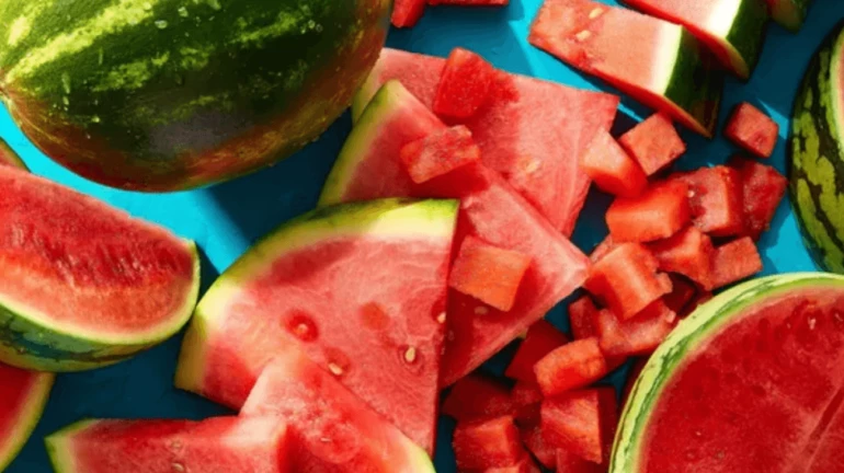 कलिंगडच्या दरात मोठी घसरण कलिंगडच्या दरात मोठी घसरण