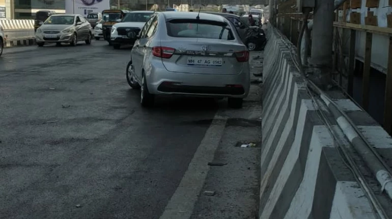 वेस्टर्न एक्सप्रेस हाईवे वर गोरेगाव ते अंधेरी वाहनाच्या लांबच लांब रांगा वेस्टर्न एक्सप्रेस हाईवे वर गोरेगाव ते अंधेरी वाहनाच्या लांबच लांब रांगा