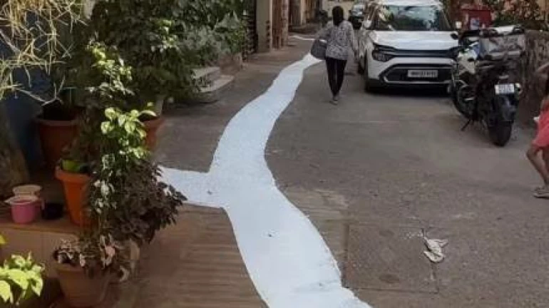 Mumbai: Girgaon Residents Oppose White Stripes Amid Growing Jain-Marathi Debate Mumbai: Girgaon Residents Oppose White Stripes Amid Growing Jain-Marathi Debate
