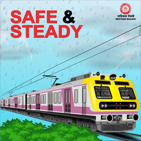 पश्चिम रेलवे का दावा, समय से पहले किये मॉनसून से जुड़े कार्य