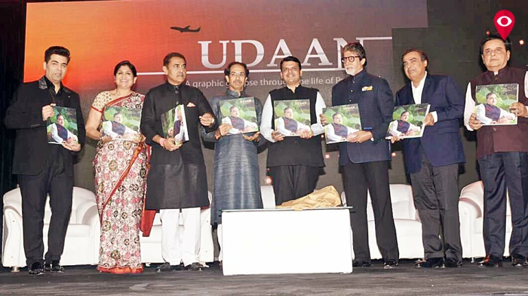 Amitabh Bachchan releases ‘Udaan’, biography of NCP leader Praful Patel