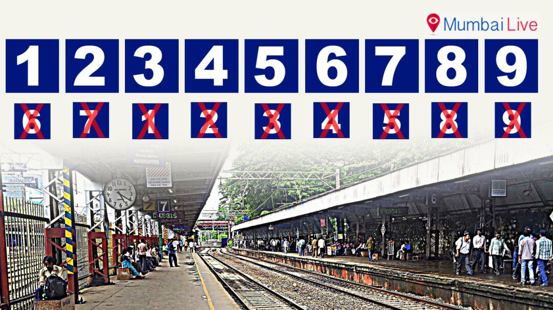 WR changes platform numbers Mumbai Live