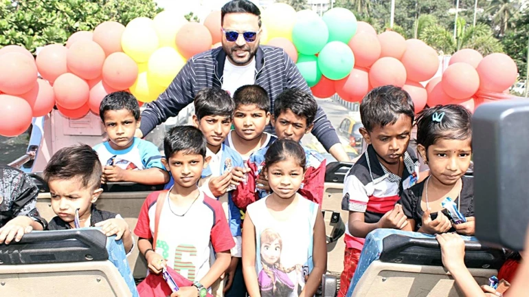 अंकुश चौधरीने 'असा' साजरा केला 'बालदिन'!