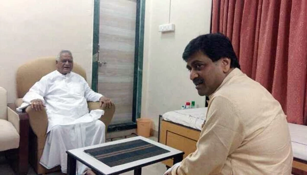 अशोक चव्हाण ने जाना शिवाजीराव का हाल ।