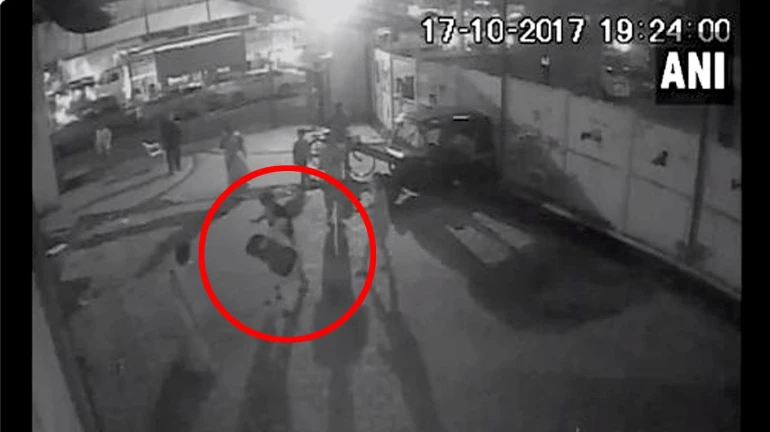 Minor girl brutally assaulted by a boy as the incident gets captured on CCTV camera
