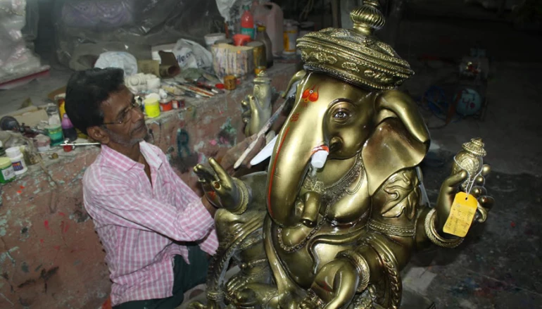  Bappa idols set to arrive in Mumbai   