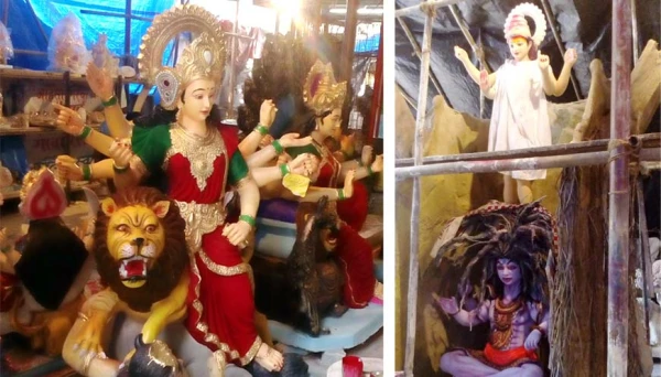 Eco-friendly goddess idols