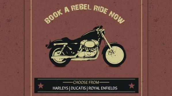 Attention motorcycle enthusiasts! You can now rent a 'Harley Davidson' in the city