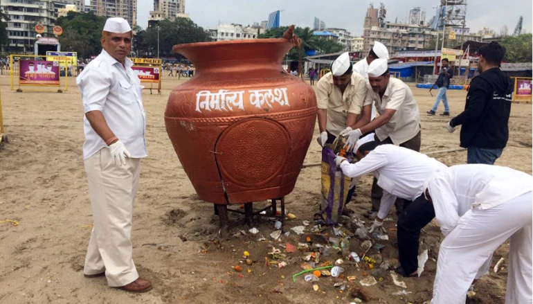 Dabawallahs cleaned Girgaum