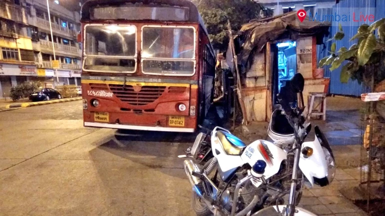 बेस्ट बस ने युवक को कुचला