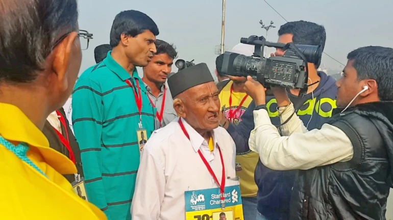 Tata Mumbai Marathon: This 105-year-old runner stole the show