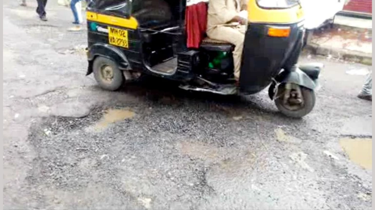 Mumbai Traffic Update: Struggle to Fix Severe Potholes on Dahisar Toll naka Continues Mumbai Traffic Update: Struggle to Fix Severe Potholes on Dahisar Toll naka Continues