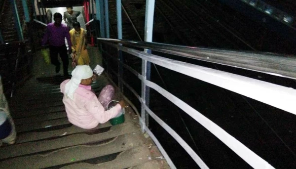 Keeping the station clean!