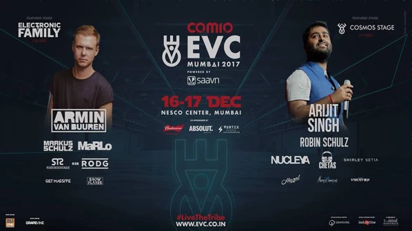 EVC shifts from Aamby Valley to Mumbai; Armin van Buuren and Arijit Singh to headline the event 