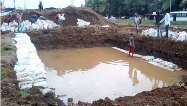 आगमन के साथ - साथ  विसर्जन की भी  तैयारियां शुरु 