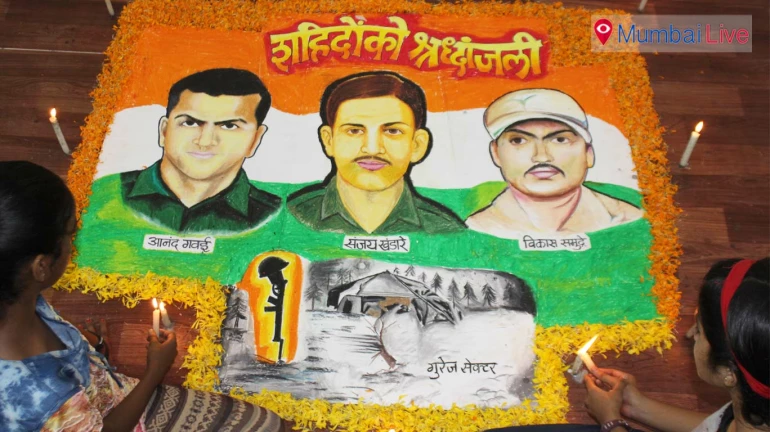 A tribute to soldiers