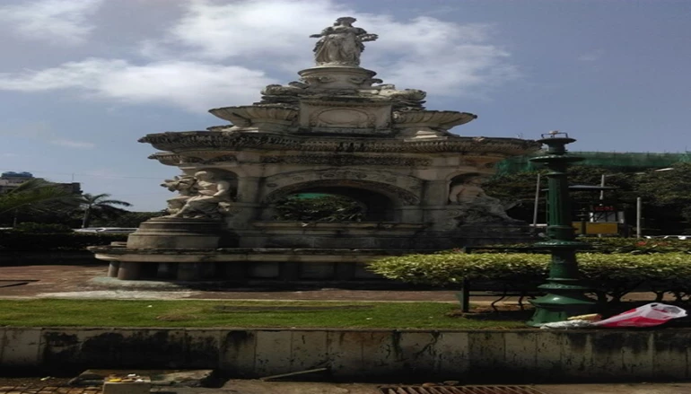 Renovation of Flora Fountain begins