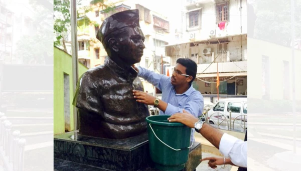 Chhatra Bharati's cleanliness campaign