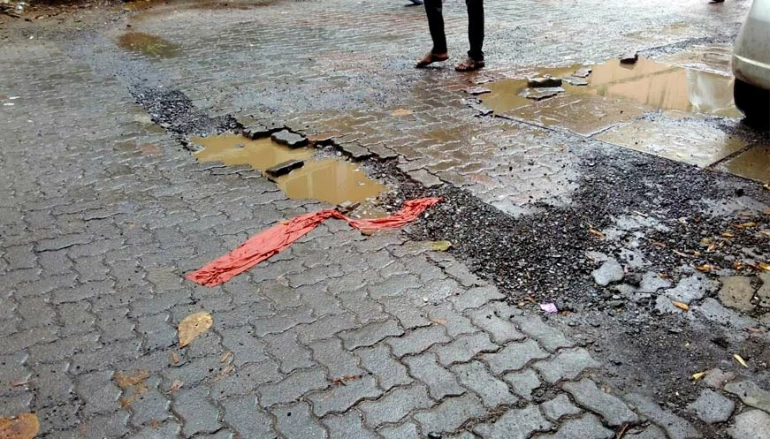 No end to potholes woes