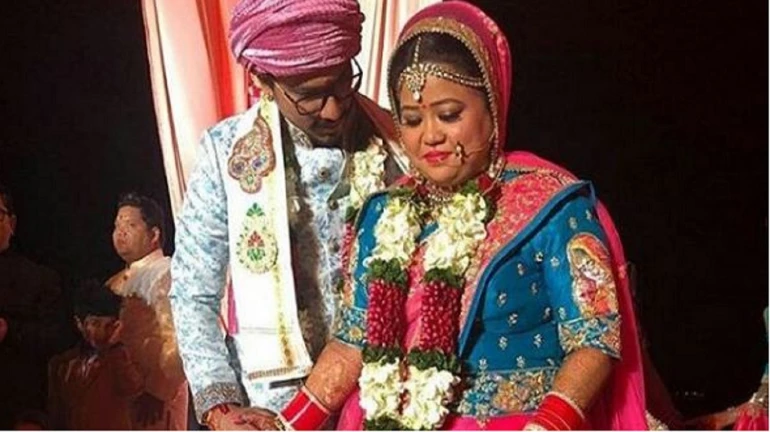 Bharti Singh and Haarsh Limbachiya's marriage pics