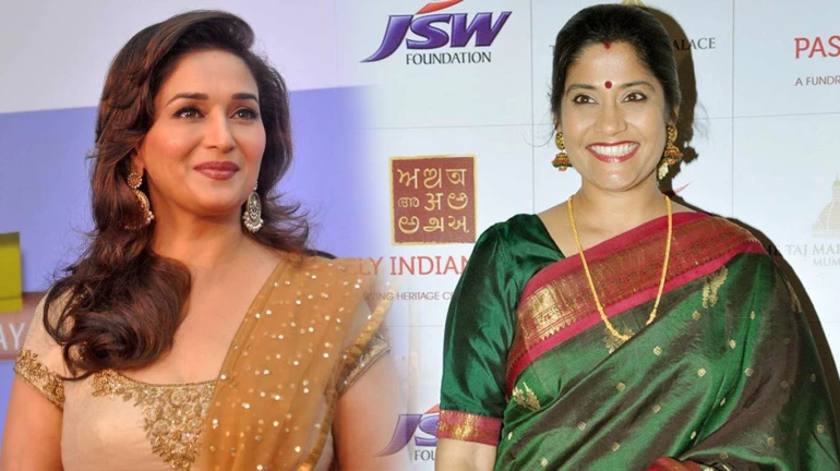 Renuka Shahane and Madhuri Dixit to reunite after 23 years for a Marathi movie 