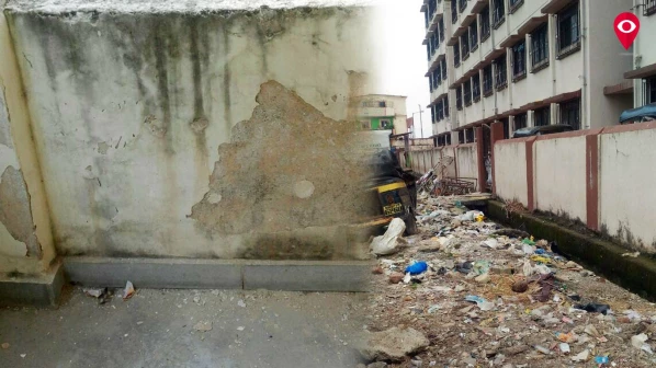 म्हाडाचं नवंकोरं घर की कचराकुंडी? मालवणीतील घरांची दुरवस्था