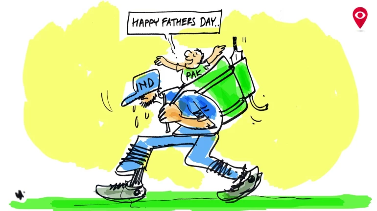 India humbled on Father's day