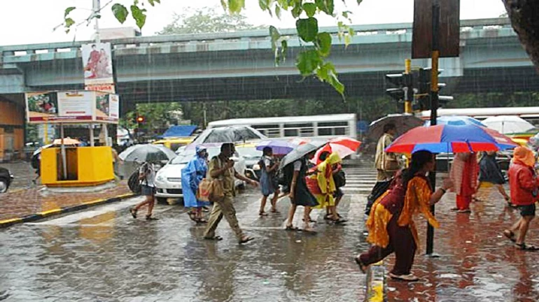 Heavy rains lash Mumbai; heavy rainfall alert issued for Palghar. Heavy rains lash Mumbai; heavy rainfall alert issued for Palghar.