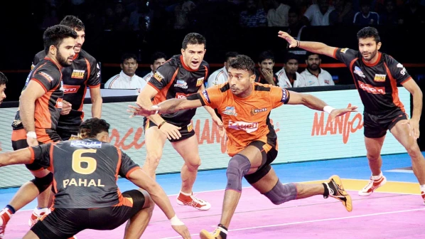 U Mumba register an easy 42-30 win over Bengaluru Bulls