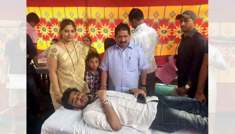 Blood donation drive