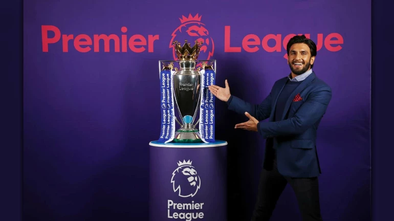 The Premier League forms an official partnership with Ranveer Singh in India