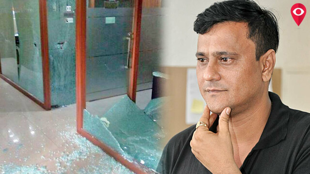 कांग्रेस कार्यालय में तोड़फोड़ : मनसे नेता संदीप देशपांडे सहित 7 गिरफ्तार