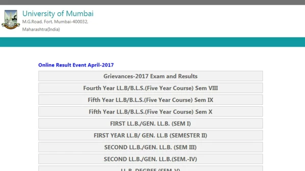 मुंबई विद्यापीठाचे 'हे' निकाल जाहीर होणार कधी?