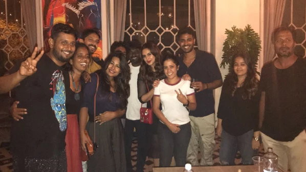 हुमा कुरैशी ने इस फिल्म की शूटिंग पूरी कर मनाई मनायी क्रु के साथ पार्टी!