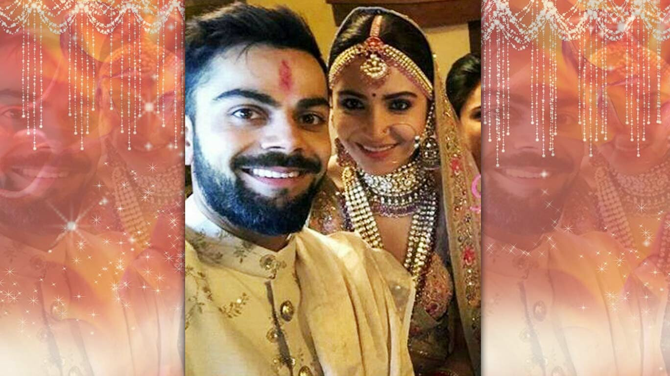 Virat Kohli marries Anushka Sharma: Couple make the announcement on Twitter Virat Kohli marries Anushka Sharma: Couple make the announcement on Twitter