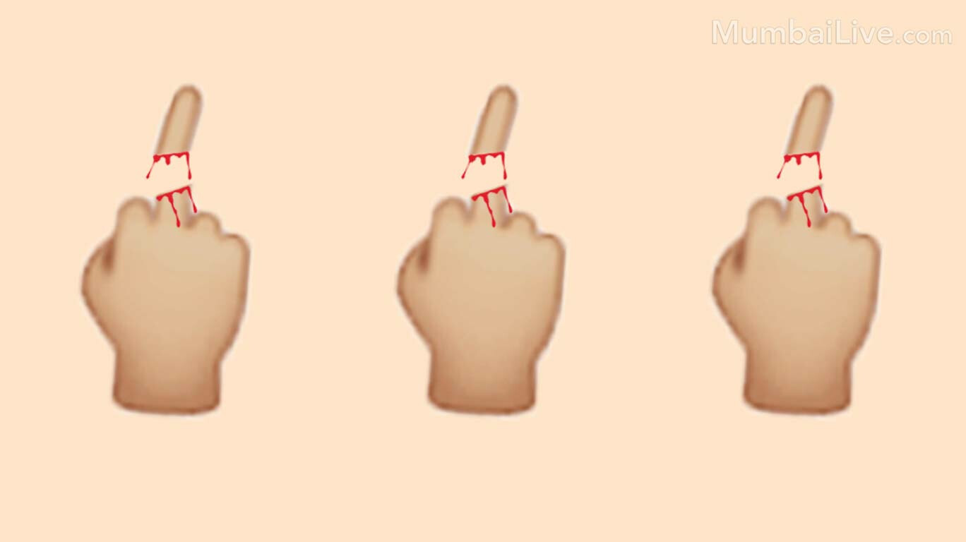 middle finger emoji picture